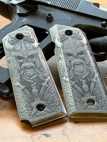 Viking Deep Engraved Grips
