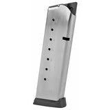 Mecgar, Magazine, 45ACP, 8 Rounds, Fits 1911, Nickel Finish