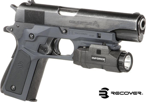 CYBERGUN COLT 1911 RAIL GUN - CHROME