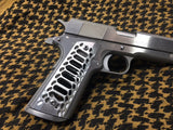 - COBRA SKELETON - Full Size 1911 Magwell Grips - 1911COMPENSATOR.com