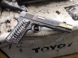 - COBRA SKELETON - Full Size 1911 Magwell Grips - 1911COMPENSATOR.com