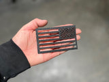 AMERICAN FLAG Adhesive Backed Sticker