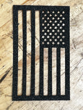 AMERICAN FLAG Adhesive Backed Sticker